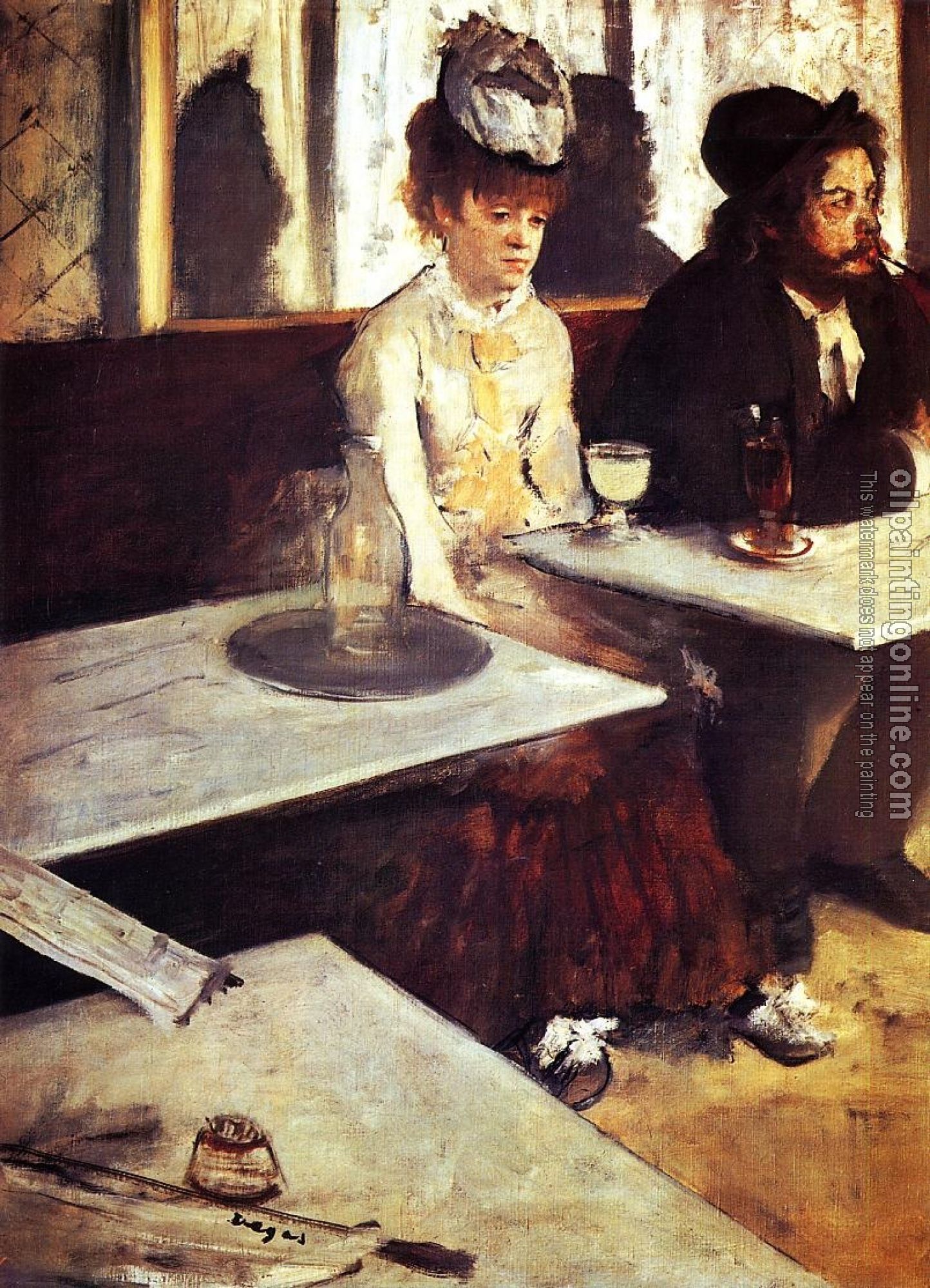 Degas, Edgar - The Absinthe Drinker